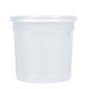 Food Storage Containers Combo Pack - 26 oz, Plastic - Case Pack of 128 - For Meal Prep, Takeout & Food Storage, Large