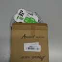 Petest 25ft Reflective Tie-Out Cable for Small Dogs Up to 35 Pounds (Green & Silver)