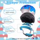 Toddler Bike Helmet with Gloves and Backpack Set, for Baby Infant to Kids, Adjustable Boys Girls Bike Helmet for Bicycle/Scooter/Skateboard/Roller Skate, X-Small: 40-45 cm /15.7-17.7"