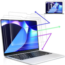 Peslv 2-Pack Anti Blue Light Screen Protector for MacBook Pro 14 Inch(2021-2024, M1, M2, M3, M4), 14.2" Mac Laptop Glare Filter Uv Blocker Shield Cover Eye Protection Film