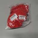 Women Lingerie Sexy Open Front Lace Babydoll Dress with Thong Halter Mesh Nightgown (Red, S)