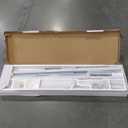 Electric Smart Curtains System, Automatic Curtain Opener, Motorized Curtains Rod with Remote, Compatible with Alexa/Google Home/Tuya App (Up to 124inches)