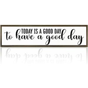 Coffee Bar Signs Decor, Decorative Wooden Box Sign, Wall Decor Art, Farmhouse Coffees Sign for Home, Kitchen, Cafe, Coffee Bar Decors, Rustic Hanging Signs and Plaque 17.8x4x1.2 inches