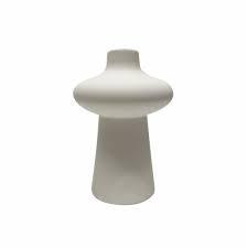 HD Designs 7.8 Inch Ceramic Vase White, 1