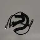 USB C Cable Coiled 6FT 2Pack, Braided USB A to Type C Charger Cable for Car 66W Fast Charging Cord Compatible with iPhone 17 16 15, iPad, Samsung Galaxy, Google Pixel, Moto, TCL, LG Phones