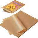Katbite 16x24 Inch Parchment Paper Sheets, 100Pcs Non-Stick Precut Baking Parchment, Unbleached Parchment Paper for Baking, Cooking, Grilling, Frying and Steaming, Full Sheet Baking Pan Liners (16x24-100)