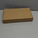 Rywuanku Matte Black Bathroom Faucet Waterfall Spout, Single Handle Sink Faucet with Pop-up Drain & Deck Plate, Modern 1 Hole Vanity Faucet for Vessel Sink