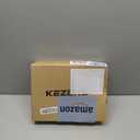 KEZERS Drywall Hand Tool Kit, 5 Pieces 4" 6" 8" 10" 12" Stainless Steel Drywall Knife with Metal Hammer End, includes Putty Knife, Taping Knife with Ergonomic Grip for Drywall Work