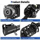 Front Struts Assembly Fit for Dodge Avenger 2008-2014 (2.4L Sedan FWD)