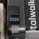 Walking Pad Treadmill with Incline, Full Deck, Auto Incline 12%-20%, 400/350lbs Capacity, Vitalwalk Compact Under Desk Treadmills for Home Office, 3.0HP Brushless, Vertical Store (Black-Apollo 11 Ultra)