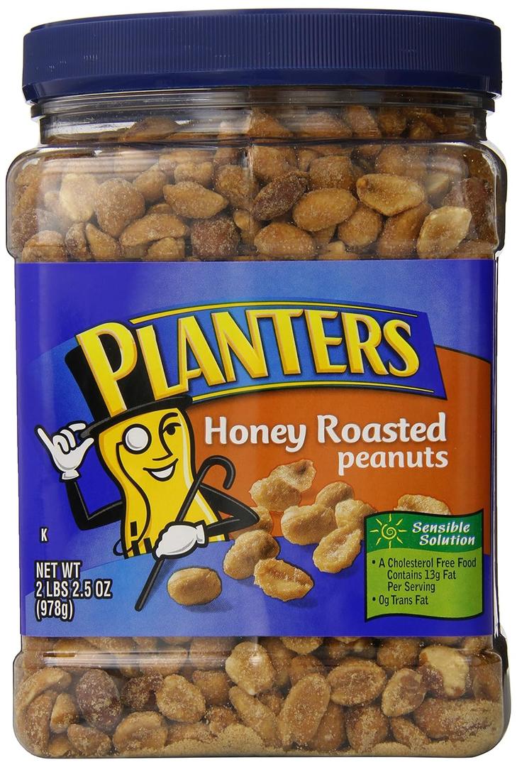 Planters Honey Roasted Peanuts, 34.5-Ounce Packages (Pack of 6), 10/06/2026
