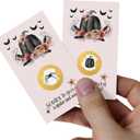 Gothic Scratch Off Game Cards (30 Pack)  Halloween Party Games, Pumpkin Baby Shower, Spooky Wedding, Engagement Activities  Pink & Black Scratch-Off Cards for Events and Celebrations