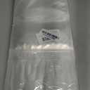 Kingrol 100 Ct 7 x 10.25 Inch Clear Stand Up Food Pouch Bags with Resealable Lock Seal Zipper, Heat Sealable Packaging Bags for Food Storage