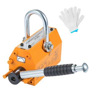 Magnetic Lifter,400KG/880Lbs Lifting Magnet,Heavy Duty Steel Permanent Lift Magnets for Shop Crane,Hoist, Board, Lifting Plate Steel