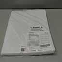 MaxGear 2" x 2" Square Labels, for Inkjet or Laser Printer, Matte White Printable Sticker Labels Sheets, Strong Adhesive, Dries Quickly, Holds Ink Well, 1200 Pcs