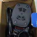 Quick-Fill Electric Air Pump with 3 Nozzles, AC 110V-120V Portable Inflator Deflator for Inflatables Pool Float Toys Air Mattress Bed Couch Swim Ring Tube Raft