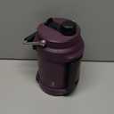 64 oz Insulated Water Bottle for Gym: Meoky Triple Wall Vacuum Stainless Steel Half Gallon Water Jug - Top and Side Handles, 2-in-1 Straw and Spout Lid, Cold for 36 Hrs, Leak Proof for Camping (Plum)