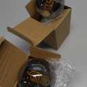 Lxcom Lighting LED Decorative Edison Bulb 6W G25/G80 Globe Light Bulbs 60W Equivalent Warm White 2700K E26 Medium Base Smoke Grey Glass Filament Bulbs for Table Lamp Wall Sconce, 2 Pack