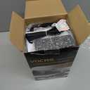 Small Portable Space Heater for Indoor Use  VOCRS 1500W PTC Electric Heater with Thermostat, Remote Control, 12H Timer, Eco and Fan Mode, Rapid and Safe Heating for Bedroom, Office