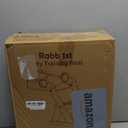 Potty Training Seat, Upgrade Toddler Toilet Seat for Kids Boys Girls, 2 in 1 Potty Training Toilet for Kids, Splash Guard Anti-Slip Pad Step StoolBrown