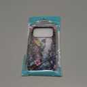 Case for iPhone 17 Pro, 2 in 1 PC Hard Shell Silicone Inner Bumper Anti-Scratch Full-Body Cover Shockproof Slim Design Stained Glass Sun Waves