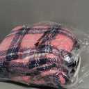 Electric Heated Blanket 50"x60",Fast Heated Throw with 8 Hours Auto Off/8 Heats Levels,Soft Pink Plaid Sherpa Electric Blanket with ETL Certification & Over-Heat Protection