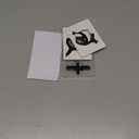 ESR for MagSafe Sticker, MagSafe Ring, 4 Pack Metal Ring for Phone Case, Universal Wireless Charger Conversion Kit for iPhone 17/16/16e/15/14/13/12/11, Galaxy S24/S23/S22, Google, Black