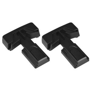 Child Proof Refrigerator Door Lock, Baby Safety Fridge Door Latch Locks, One Handed Operation, No Tools Need or Drill (Black2)