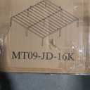 King Size Bed Frame 16 inch High 3500 lbs Heavy Duty Metal Platform Mattress Foundation with Steel Slat Support/No Box Spring Needed/Noise Free/Non-Slip/Easy Assembly