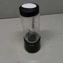 Mulli Portable Blender,USB Rechargeable Personal Mixer for Smoothie and Shakes, Mini Blender with Six Blades for Baby Food,Travel,Gym(Update) (14oz, Black)