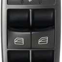 AMNIWDE 1pc Power Door Window Control Switch Front Left Driver Side Black 14874171 2518300290 RM50520002 : Automotive