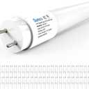 Sunco 50 Pack T8 LED Bulbs 4 Foot, 48 Inch Tube Light Bulbs Replacement, Single or Double Ended Hybrid Type A+B, 2400 LM, 20W, 5000K Daylight, Frosted Lens ETL.