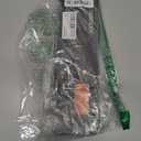 HISDERN Mens Solid Color Ties Formal Satin Necktie and Pocket Square Set Classic Wedding Business Tie & Handkerchief (Orange)