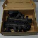 Dr. Martens womens Blaire (9, Black Hydro Leather)