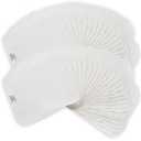 Reusable Baby Wipes, 50 Washable Cloth Wipes per Pack, 100% Cotton, Soft and Gentle for Baby's Skin, by Nora's Nursery