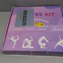 Home Pilates Kit for Women - 14 Pcs Pilates Equipment Set with Pilates Ring and Ball, 5 Resistance Bands Etc Accessories for Beginners Home Workouts - Includes Workout Guide (Purple)