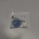 Magnetic Phone Ring Grip Holder, Silicone Finger Loop Grip, Compatible with MasSafe, Back of Phone for iPhone Pro Max/Plus/16/15/15/14/13/12 Series, Azure Blue