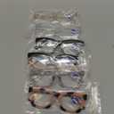 CCVOO 1.5 Oprah Style Reading Glasses for Women, Stylish Eyeglasses, Blue Light Readers for Women, Cheaters, (A1 Mix)