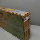 VECELO Modern Nightstands X-Design Side End Table Night Stand with Storage Shelf for Bedroom,Living Room, (Set of 2, Classic White)