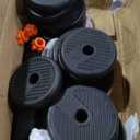 FEIERDUN Adjustable Dumbbells, 45lbs Free Weight Set with Connector, 4 in1 Dumbbells Set Used as Barbell, Kettlebells, Push up Stand, Fitness Exercises for Home Gym Suitable Men/Women