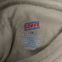 Soffe mens Midweight Cotton Long Sleeve T-shirt, 1 & 2 Packs (XX-Large, Sand)