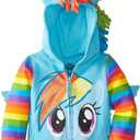 My Little Pony Girls' Little Rainbow Dash Blue Multi (8-10)