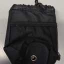 GEARV 2-Pack Cup Holder for Bike, Scooter and Wheelchair, Water Bottle Holder for UTV/ATV, Walker, Golf Cart and Beach, Universal Drink Holder Accessories with Net Pocket and Cord Lock (Black)