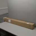 51 Inch Anodized Aluminum Door Drip Cap, 3 Pcs Rain Drip Guard Edge Overall Height 1-1/2 Inches Rain Deflector for House Door Top Weatherstrip