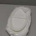 Foraineam Set of 3 Sizes Porcelain Oval Serving Platters White Dinner Plates Serving Dishes for Party, Dessert, Sushi, Fish