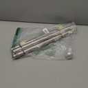 PHITRIC Flag Pole, Tangle Free Spinning Stainless Steel Rustproof Flagpole for 3x5 Sports Fan Outdoor Flags for Outside House (Silver, 5FT, Without Bracket)