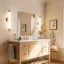 Mirrorons Frameless Wall Mirror 18" x 24", Modern Rectangle Bathroom Mirrors for Wall with Polished Edge, Horizontally or Vertically. Upgraded Shatterproof Mirror, Entryways, Bathroom, Gym.