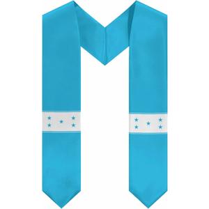 Class of 2026 National Flag Graduation Stole, Multicultural Study Abroad Proud Graduation Sash for College Graduates