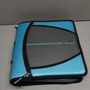 Case-it Zipper Binder | 3-Inch O-Rings | 600-Sheet | D-146 Spearmint Blue