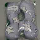 KAKIBLIN Baby Neck Pillow,Upgraded Baby Support Pillow, Head Pillow,Travel Pillow for Car Seat,Pushchair,Travel (Star)